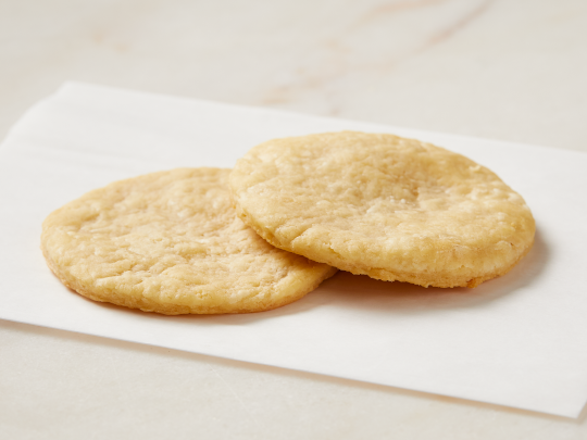 flat, rubbery tasting pie crust made with margarine
