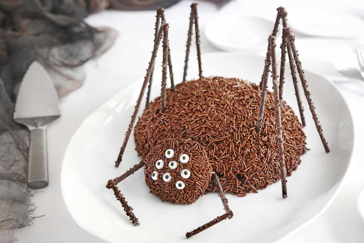 Spider Egg Cake For Halloween + Video