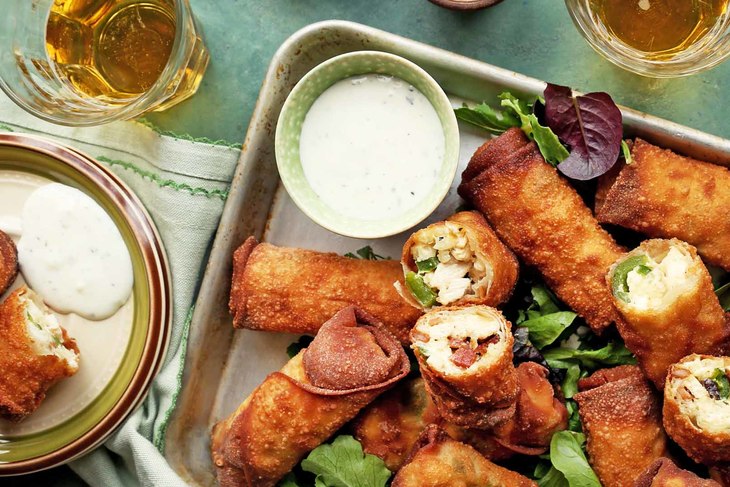 Chicken Jalapeno Popper Egg Rolls Recipes Go Bold With Butter,Poison Ivy Leaf Pattern