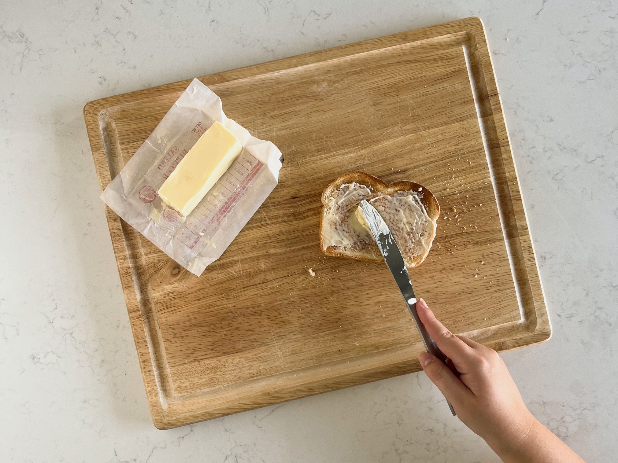 Buttery Smooth  The Toastie Knife Ensures Perfectly Buttered Toast