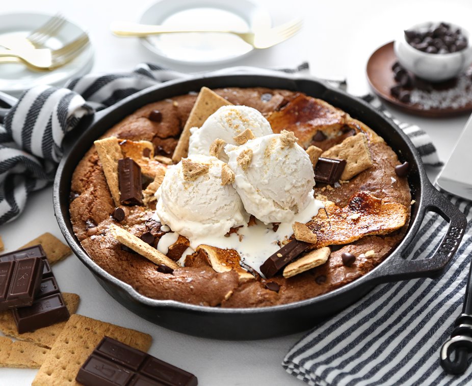 Smores Cookie Skillet